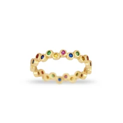 Anillo Points Rainbow