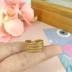 Anillo Layla Ajustable -Alvent Tienda de ventas ANILLOTIRASORO scaled