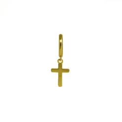 Aros Click&Charm Cruz -Alvent Tienda de ventas AROS CLICKCHARM CRUZ ORO INDV ALVENT