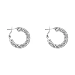 Aros Olimpo -Alvent Tienda de ventas AROS CURL GRUESOS PLATA LADO