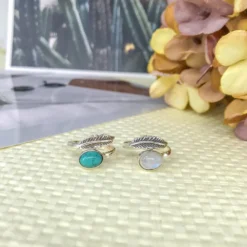 Anillo Fais Ajustable · 2 Piedras -Alvent Tienda de ventas AnilloPlumaJuntos scaled