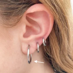 Aros Click Basic · Acero -Alvent Tienda de ventas BASICFLECHA