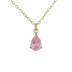 Collar Gota · 7 Colores -Alvent Tienda de ventas COLLAR GOTA ROSA