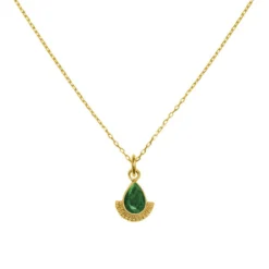 Collar Tar Abanico 29 Collar Tar Abanico -Alvent Tienda de ventas COLLAR TAR ESMERALDA ORO ESLABONE ALVENT