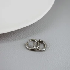 Aros Mini Click Basic · Acero -Alvent Tienda de ventas DSC 0356