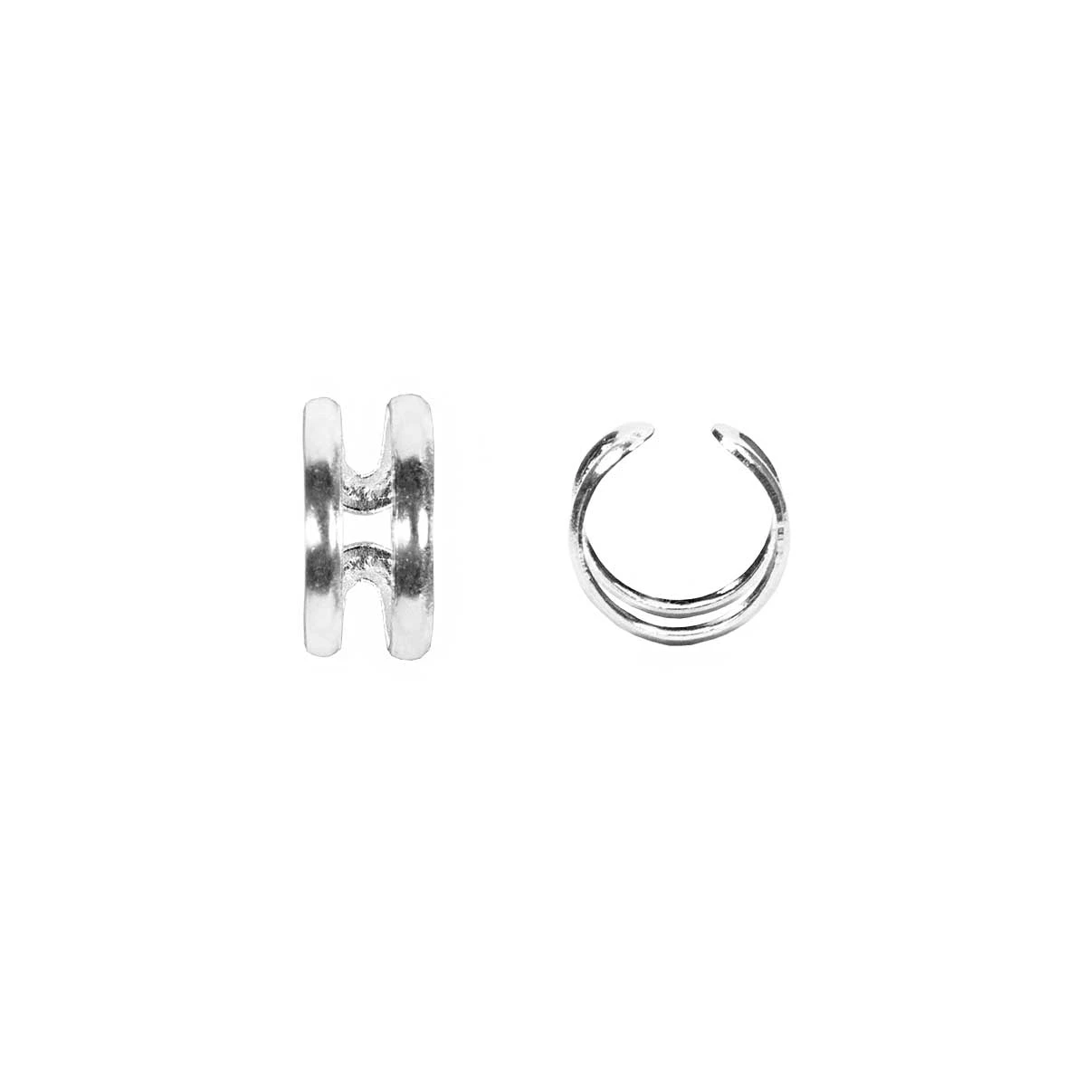 Pack Ear Cuff Doble · Piercing Falso 1 Pack Ear Cuff Doble · Piercing Falso