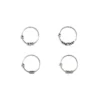 Pack Piercing Bali 4uds · 10mm