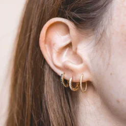 Aro Click Curl · 3 Tamaños -Alvent Tienda de ventas PENDIENTE CUERDA DOR b7d62918 739f 4310 a086 163a48b0ab19