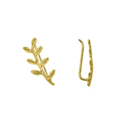 Pendientes Trepadores Selva -Alvent Tienda de ventas TREPADORES SELVA ORO ALVENT